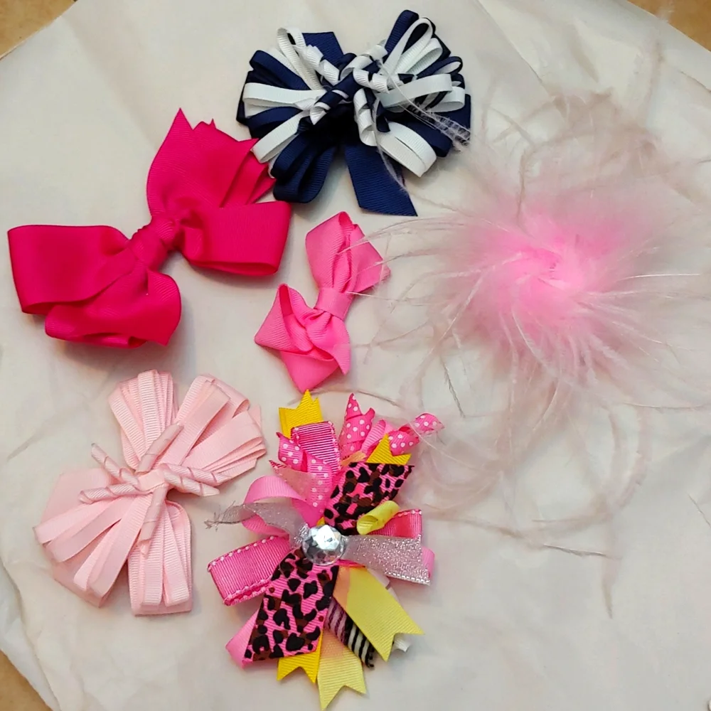 6PCS * HAIR CLIPS * HAIR BARRETTS